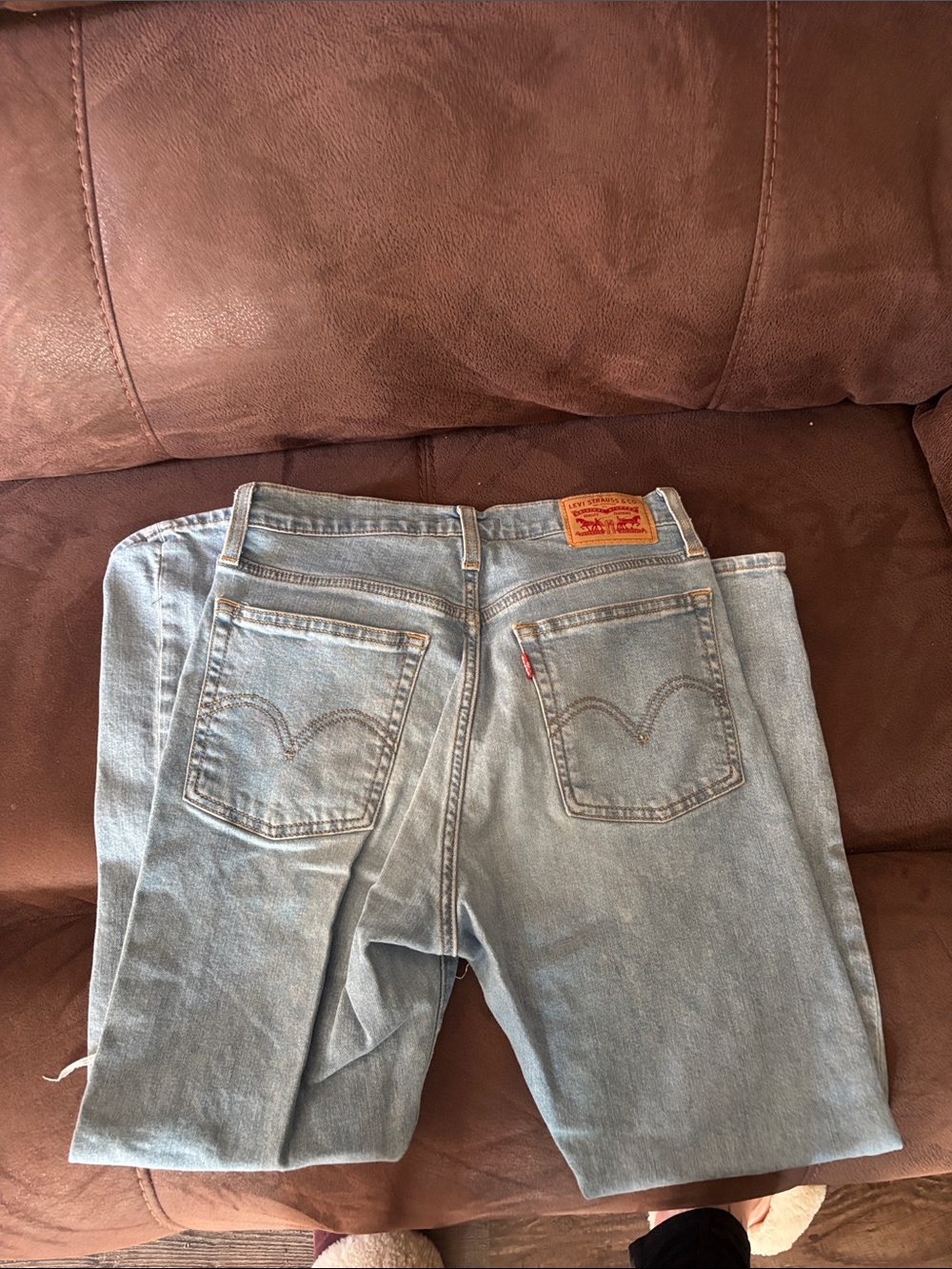 wedgie skinny levi’s 28